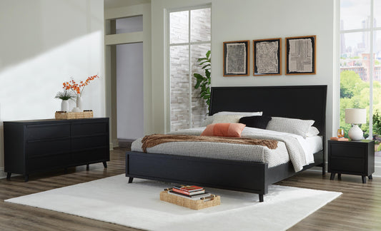 Danziar Queen Panel Bed, Dresser and Nightstand