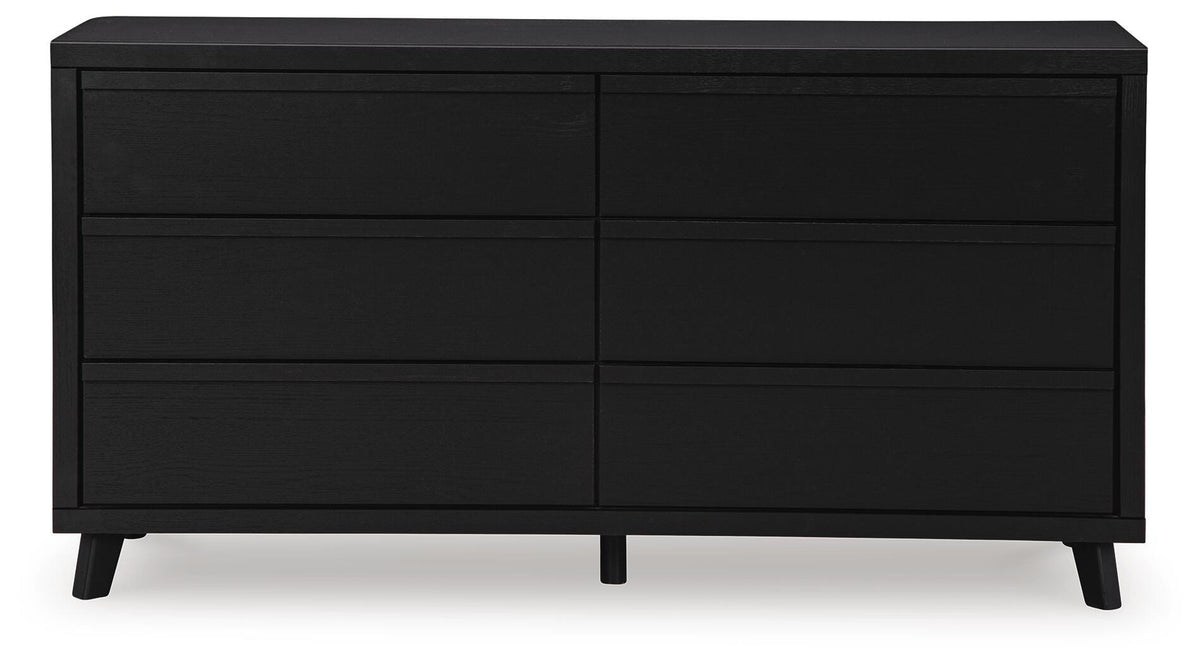 Danziar Queen Panel Bed and Dresser