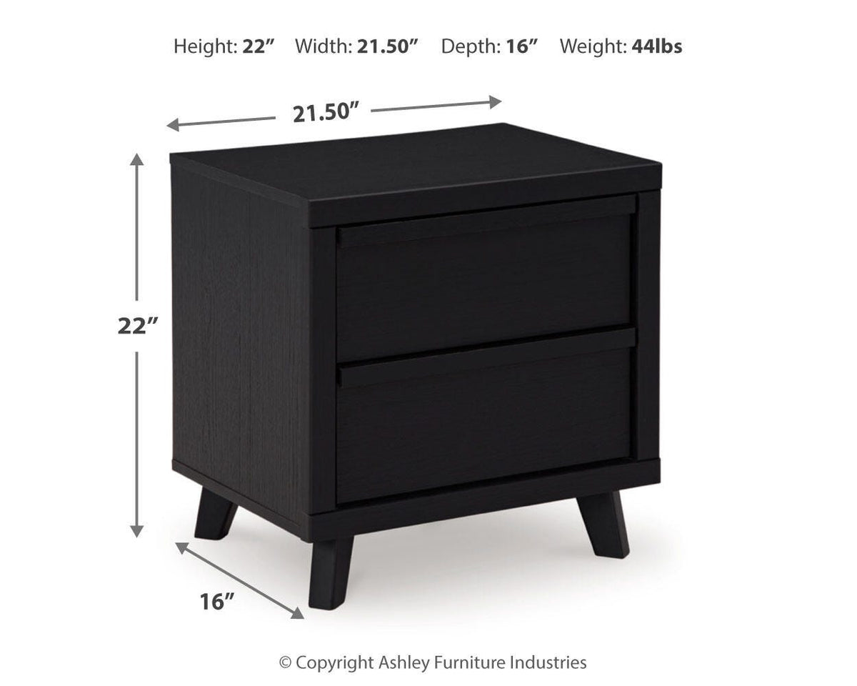 Danziar Queen Bed, Dresser, Mirror, Chest and Nightstand