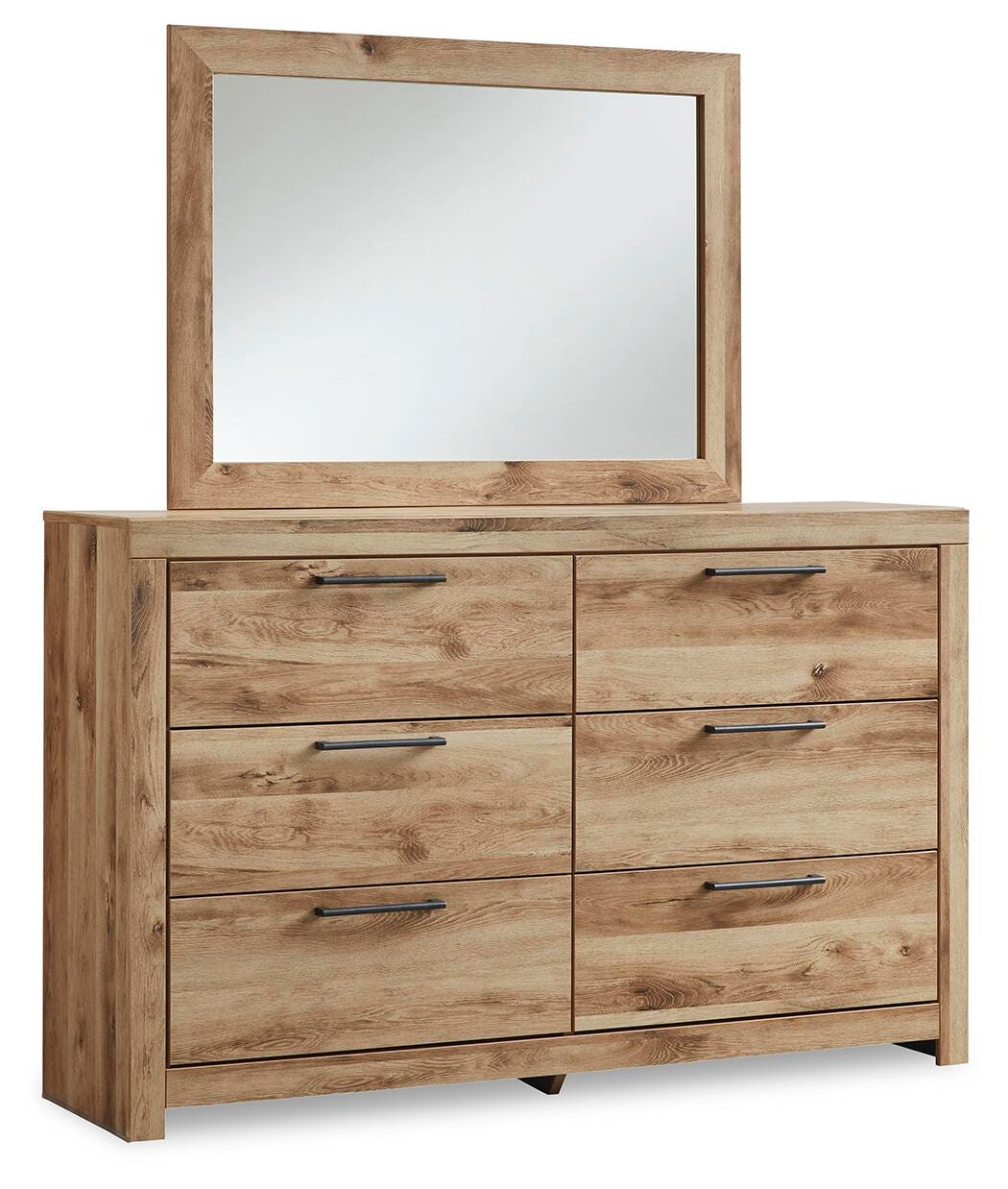 Hyanna Dresser, Mirror and 2 Nightstands