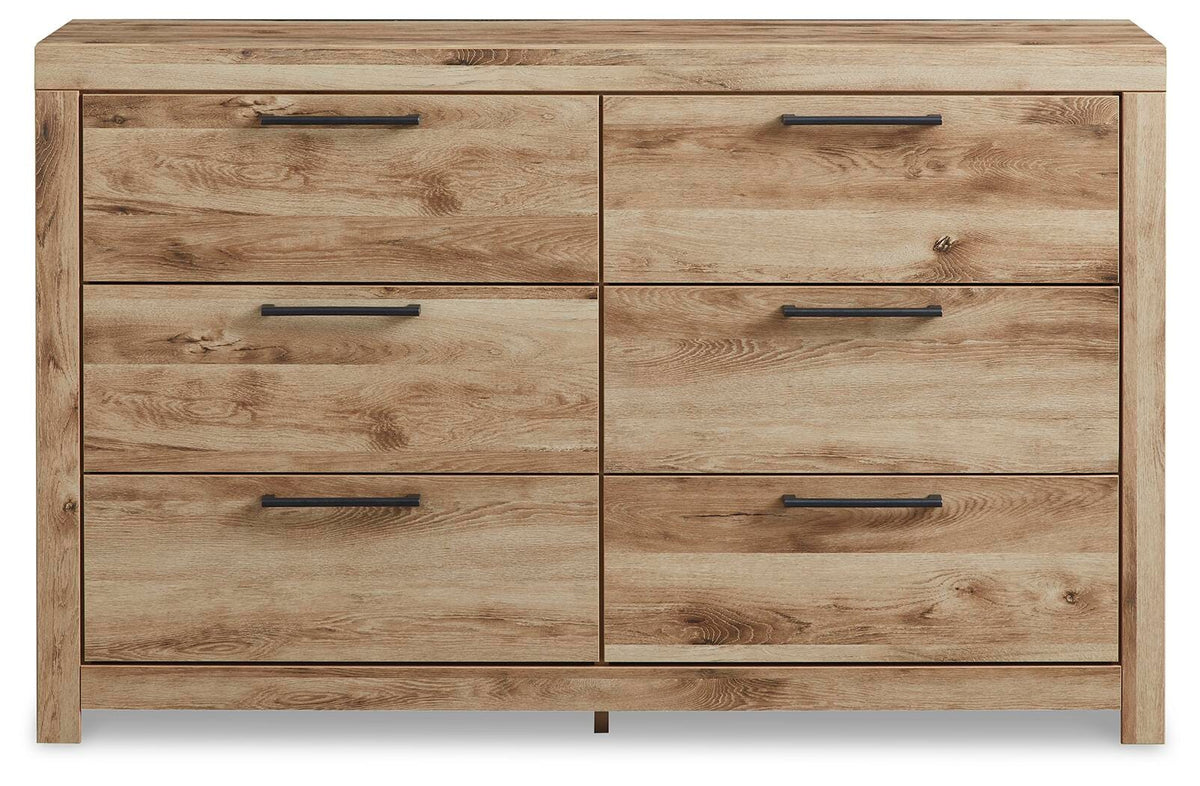 Hyanna King Panel Storage Bed with Dresser and Nightstand