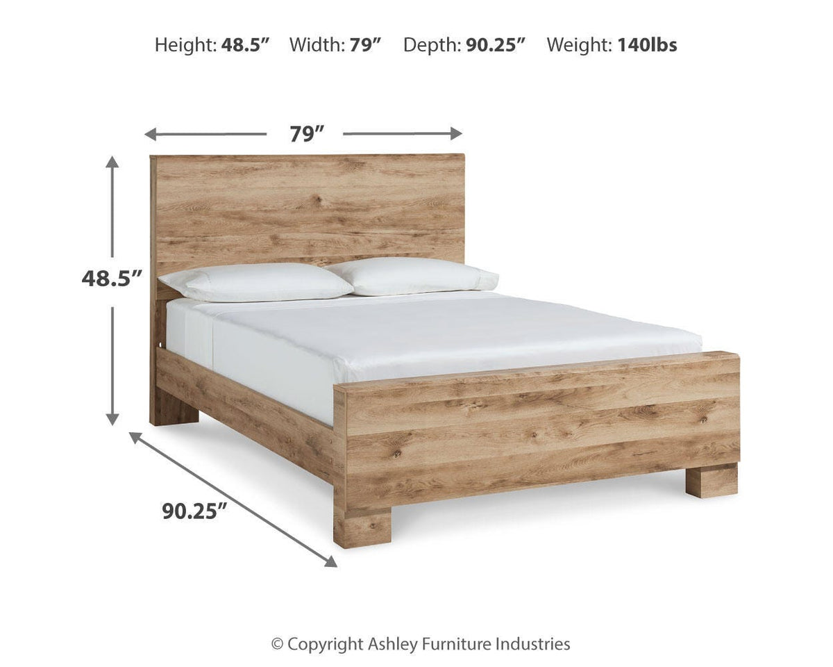Hyanna King Panel Bed