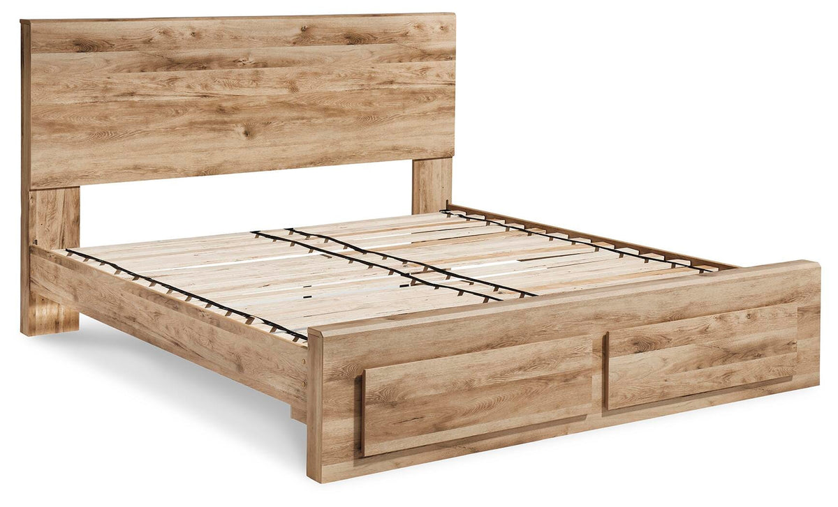 Hyanna King Panel Storage Bed with Dresser and Nightstand