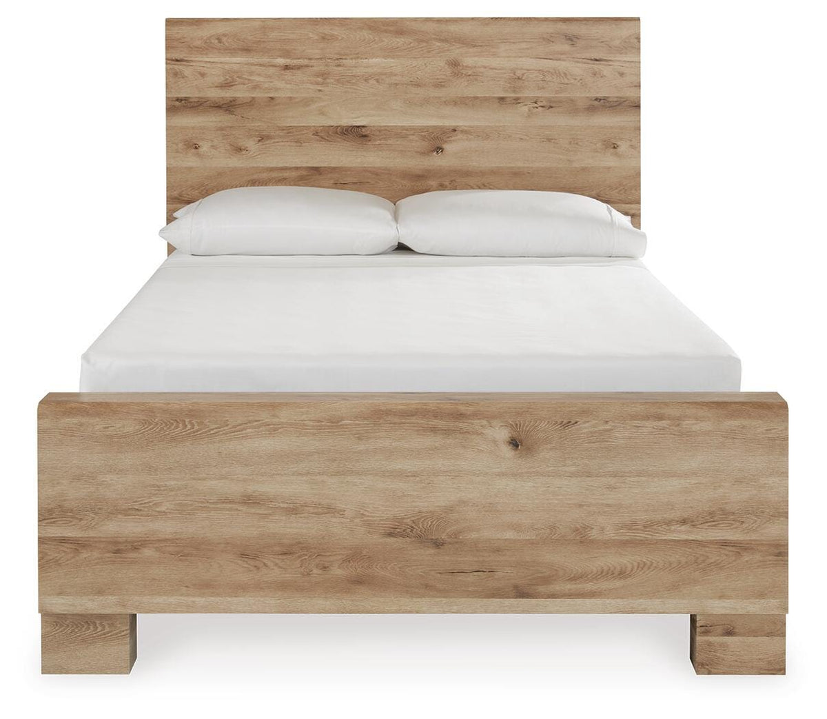 Hyanna Full Panel Bed with 1 Side Storage