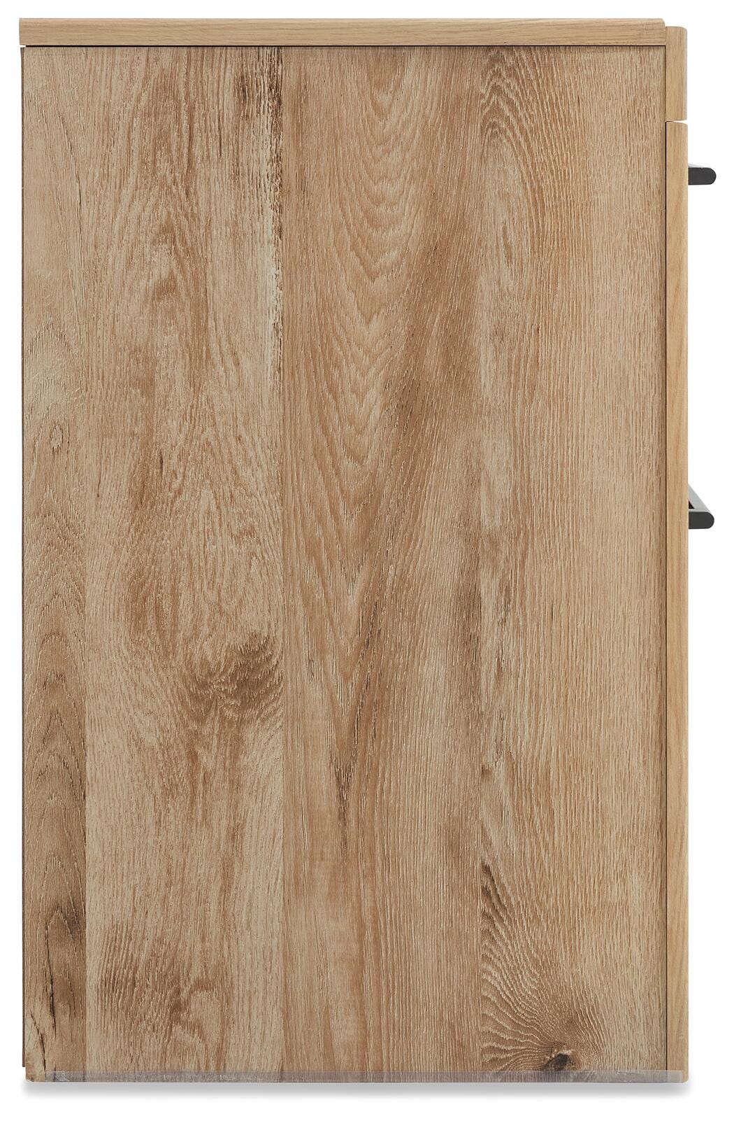 Hyanna King Panel Storage Bed with Dresser and Nightstand