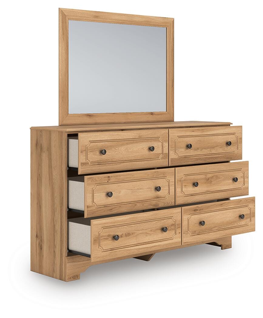 Aleaport Full Panel Bed, Dresser, Mirror, Chest and Nightstand