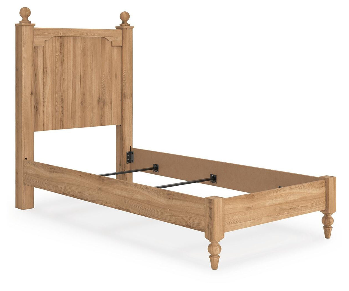 Aleaport Twin Panel Bed, Dresser and Mirror