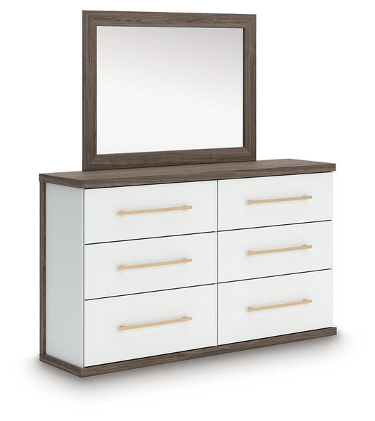 Kendanport Dresser and Mirror