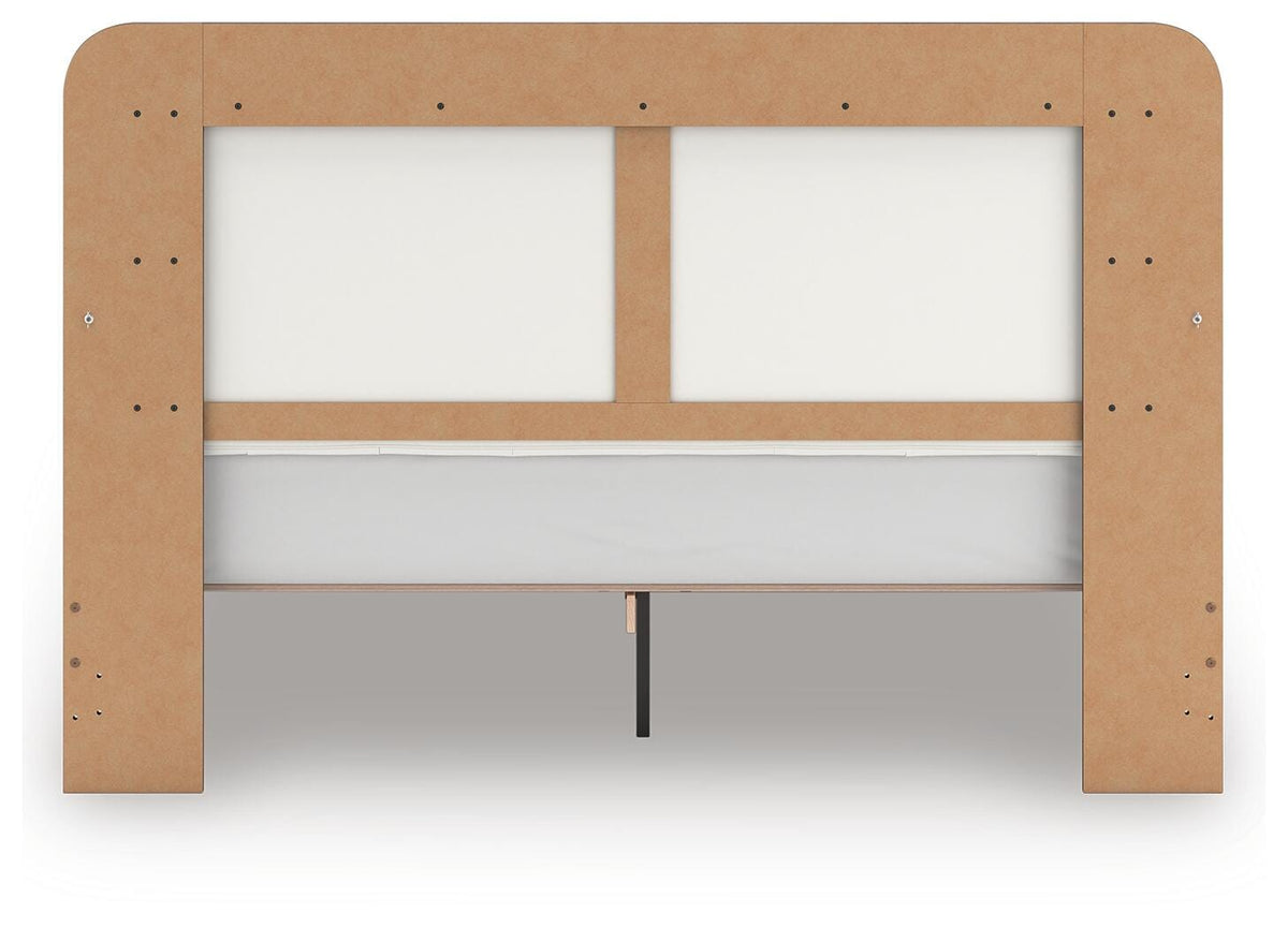 Kendanport King Platform Bed, Dresser, Mirror and Nightstand