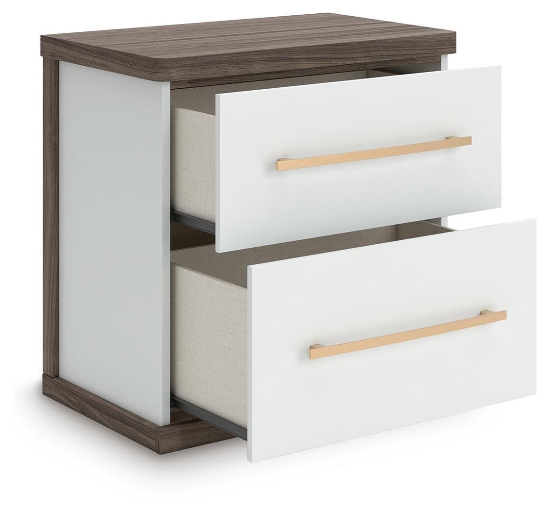 Kendanport King Platform Bed, Dresser, Mirror and Nightstand
