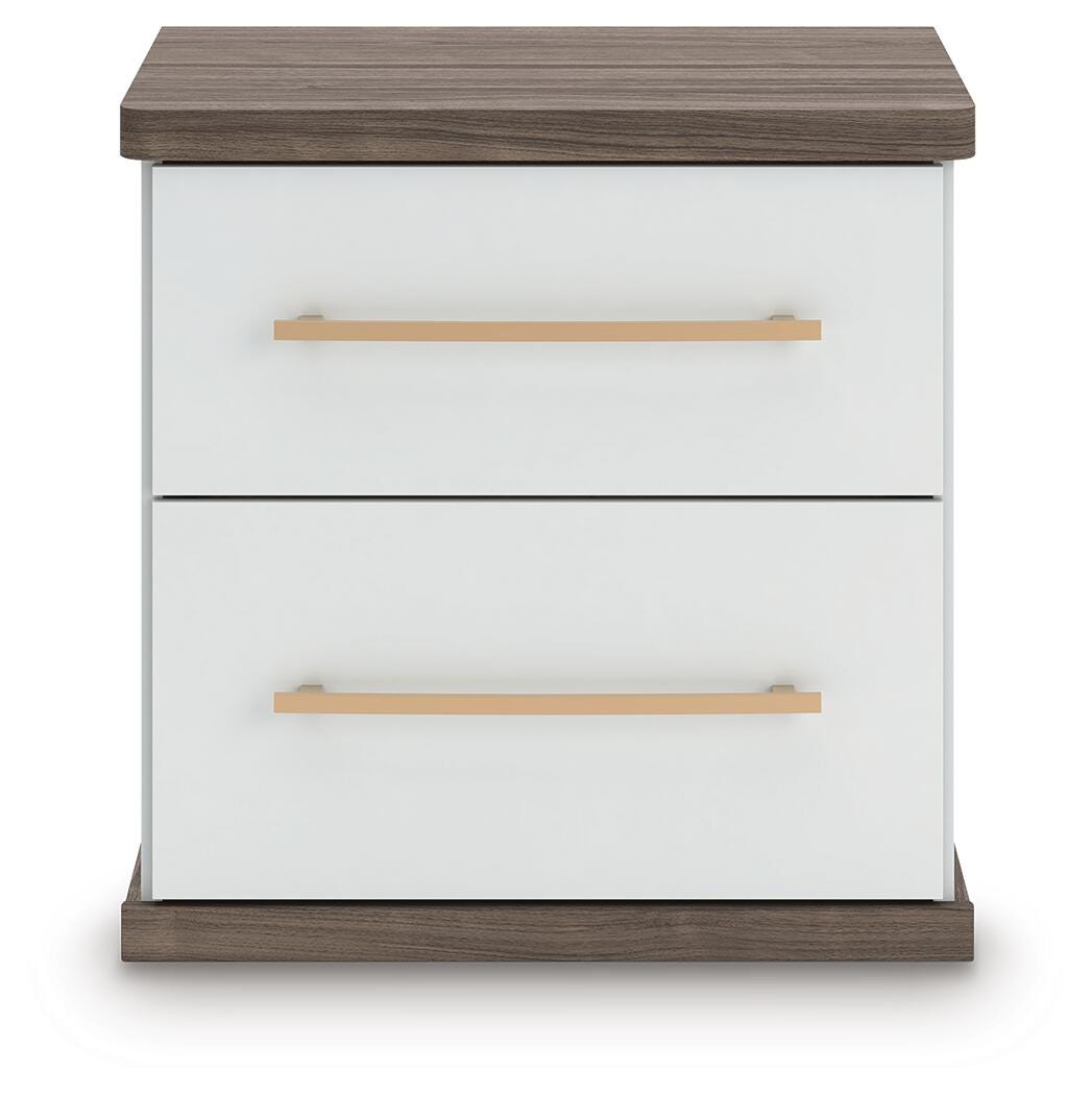 Kendanport King Platform Bed, Dresser, Mirror and Nightstand