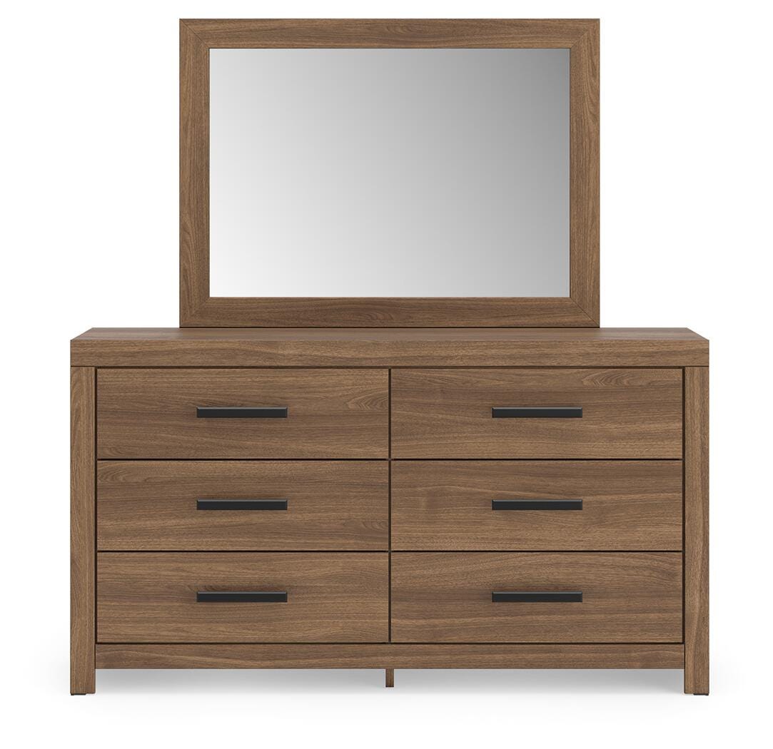 Broachmyn Queen Panel Bed, Dresser and Mirror