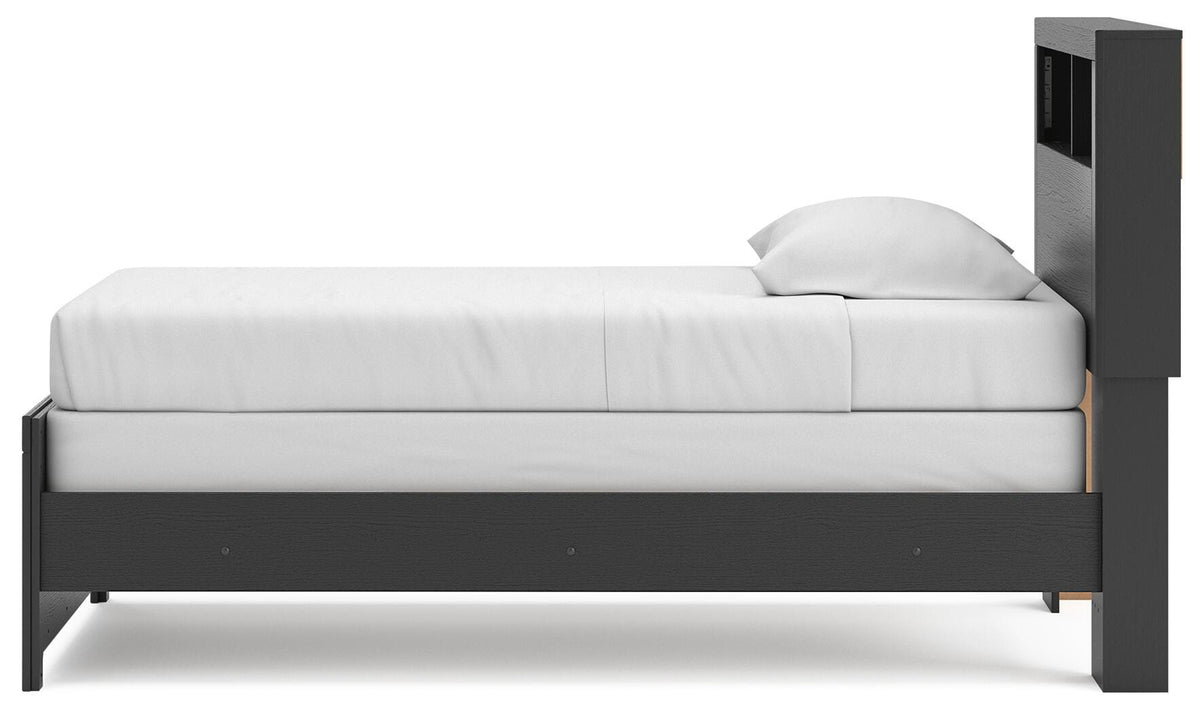 Broachmyn Twin Bookcase Bed