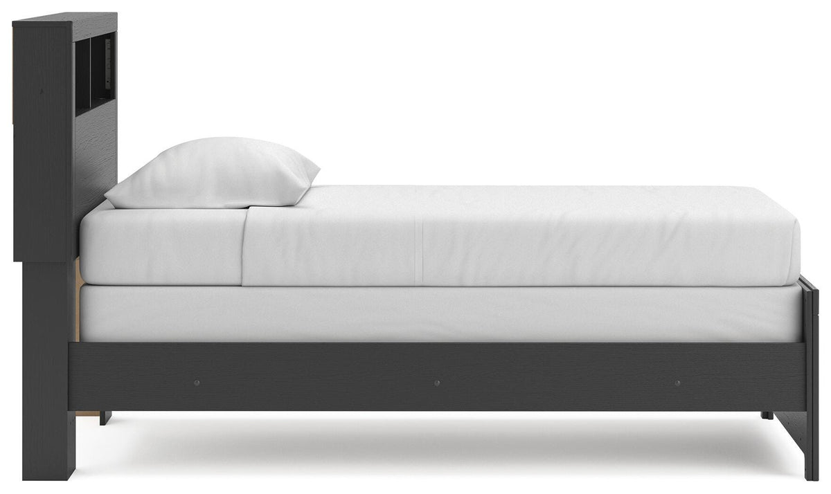 Broachmyn Twin Bookcase Bed
