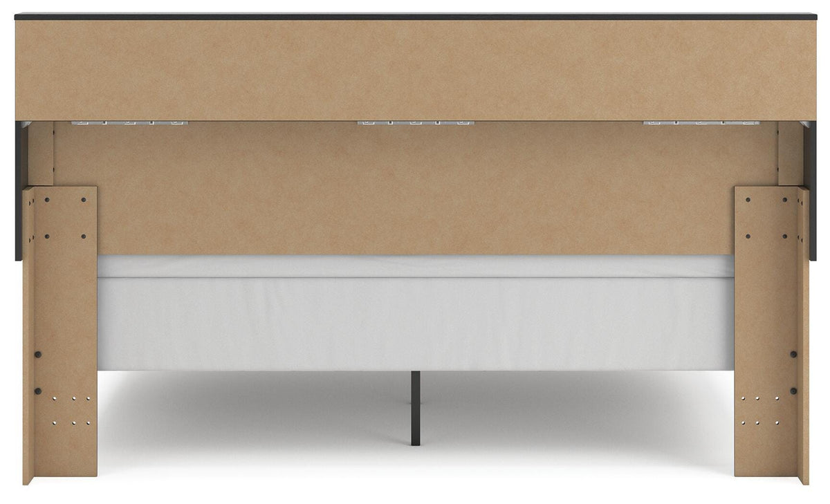 Broachmyn King Bookcase Bed