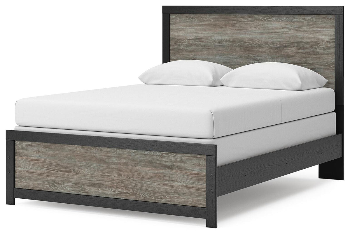 Broachmyn Queen Panel Bed, Dresser and Mirror