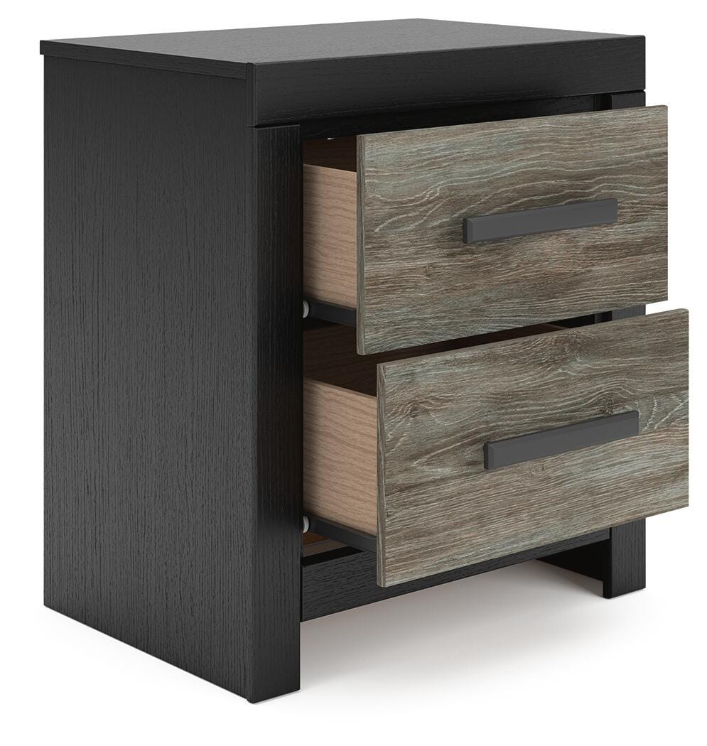 Broachmyn Queen Bookcase Bed, Chest and Nightstand