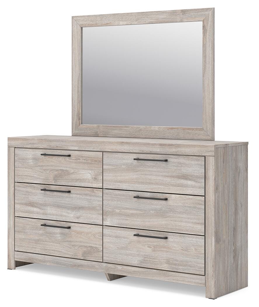 Broachmyn Queen Panel Bed, Dresser and Mirror