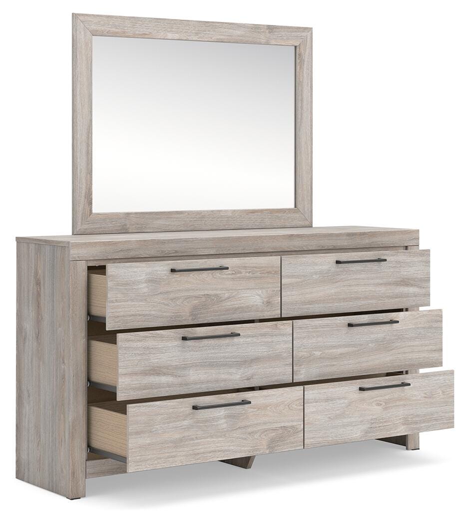 Broachmyn Queen Panel Bed, Dresser and Mirror