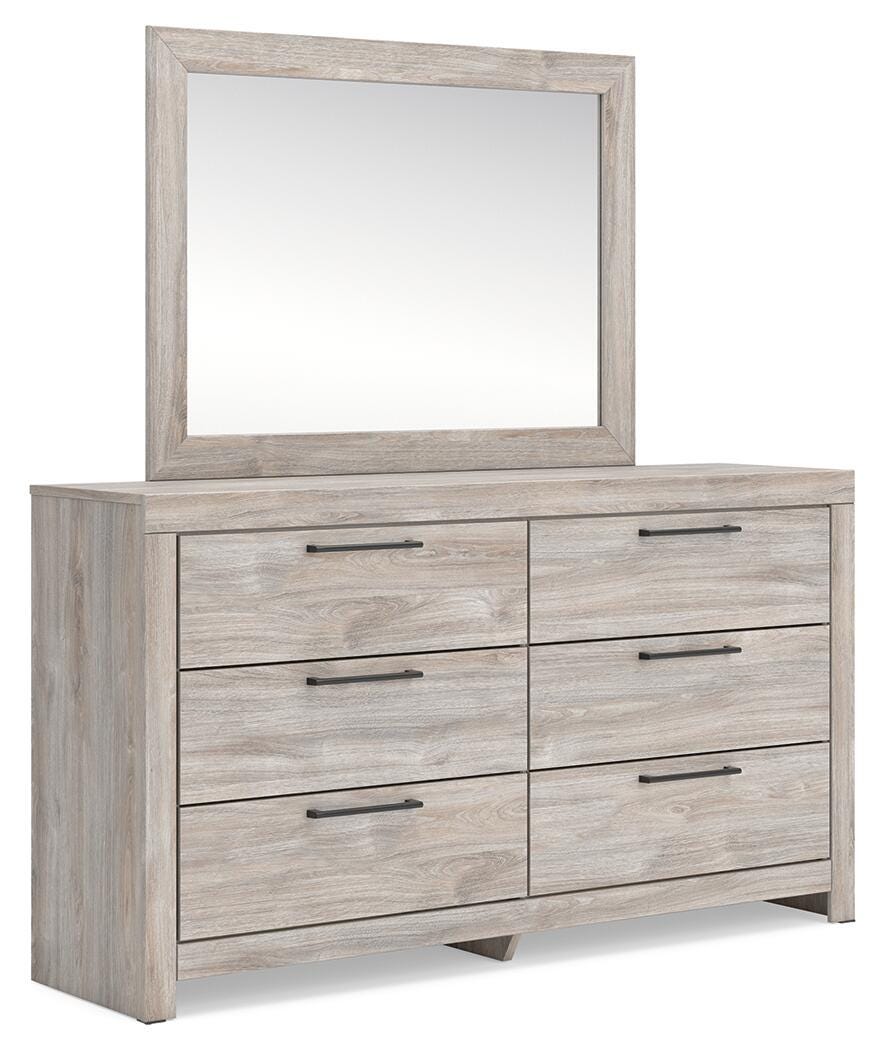 Broachmyn Full Panel Bed, Dresser and Mirror