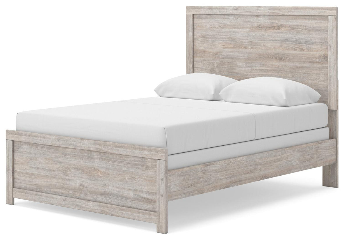Broachmyn Full Panel Bed, Dresser and Mirror