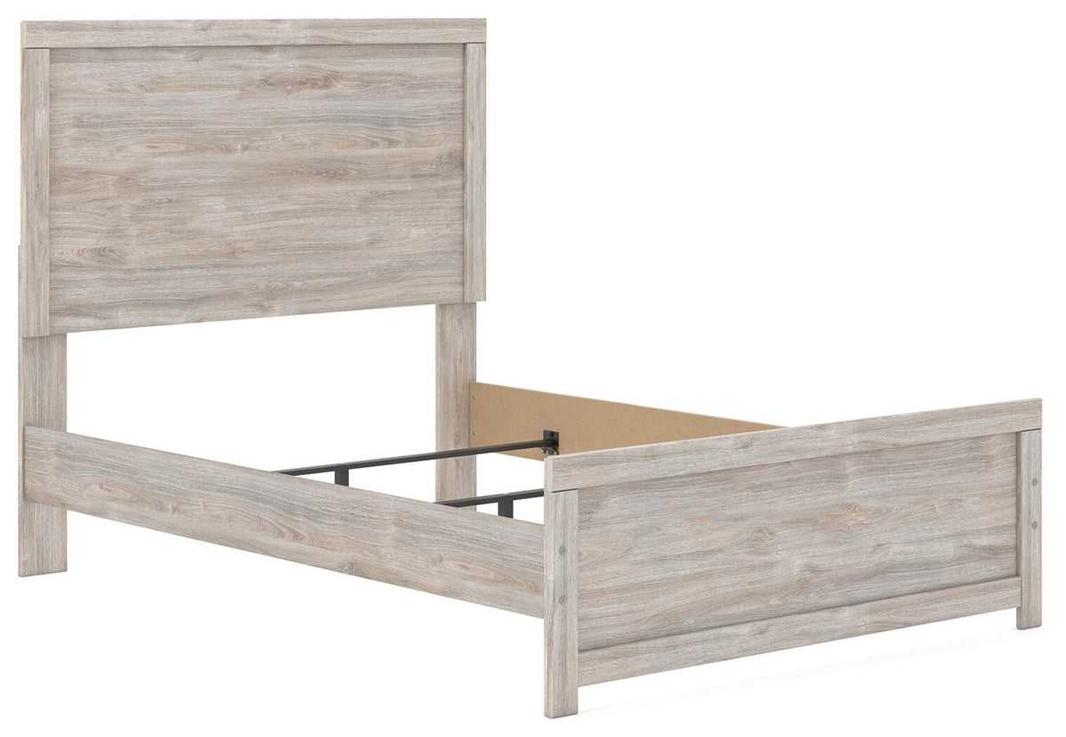 Broachmyn Full Panel Bed, Dresser and Mirror