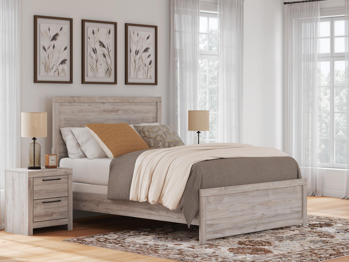 Broachmyn Queen Panel Bed, Dresser and Mirror