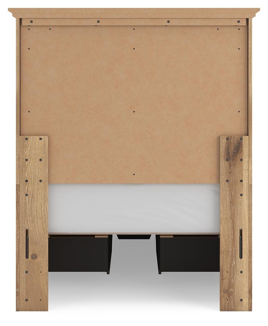 Makidern Twin Panel Storage Bed
