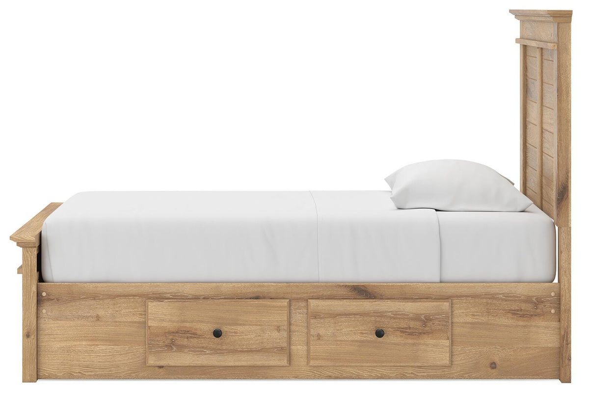 Makidern Twin Panel Storage Bed