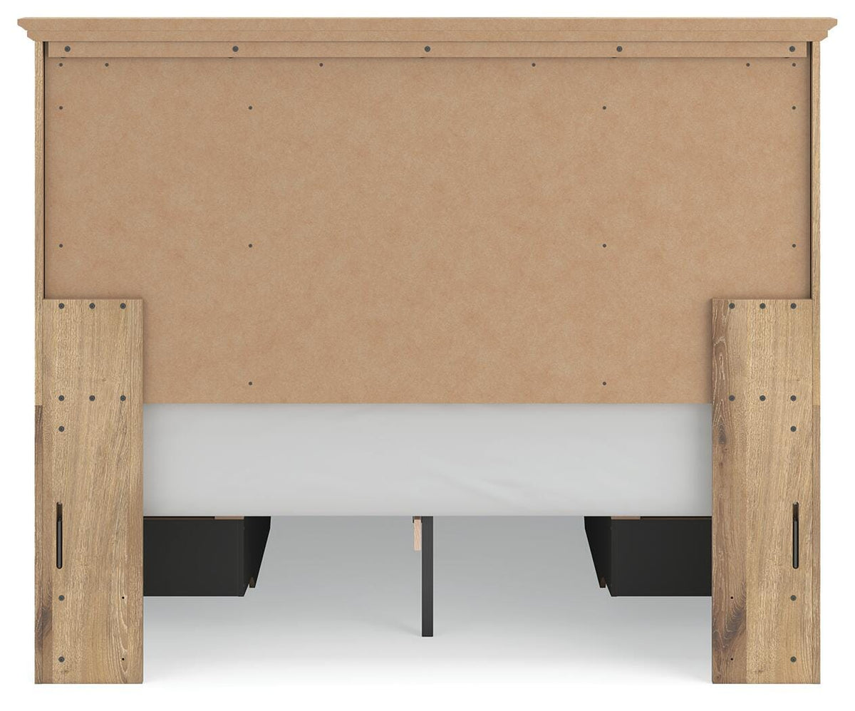 Makidern Queen Panel Storage Bed