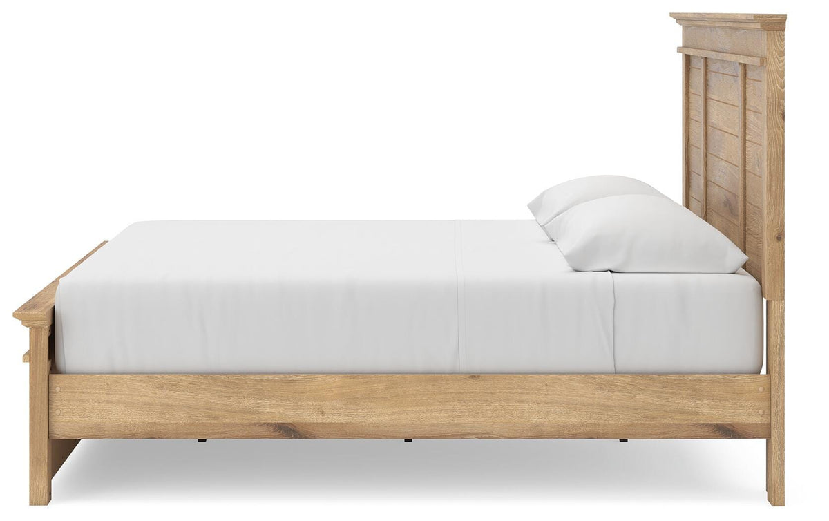 Makidern King Panel Storage Bed