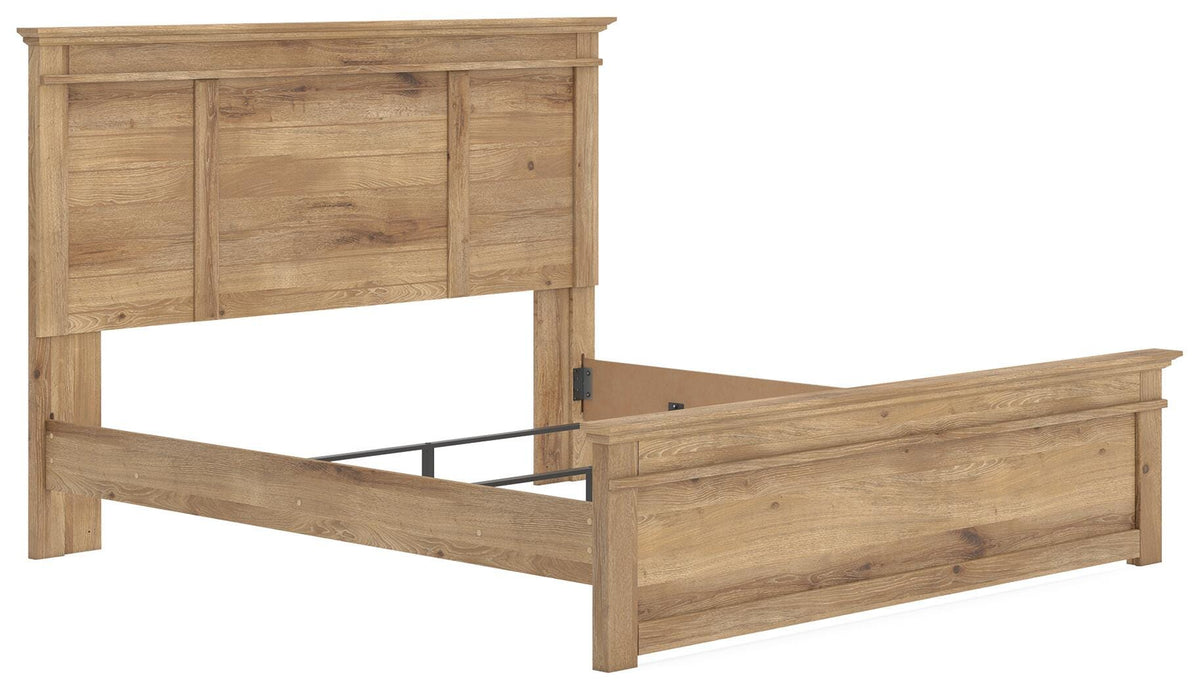 Makidern King Panel Bed