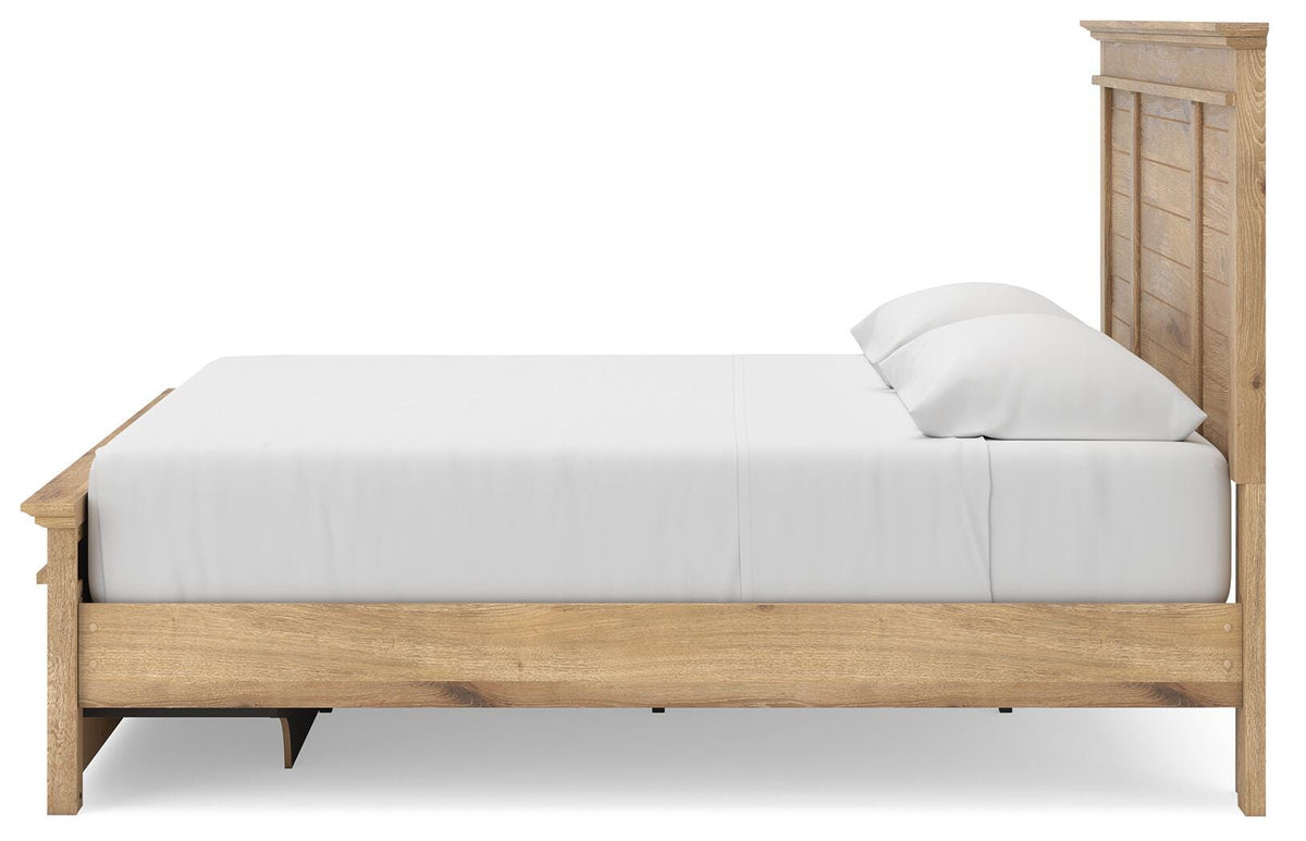 Makidern King Panel Storage Bed