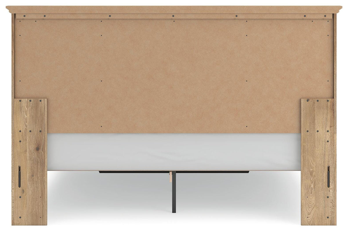 Makidern King Panel Storage Bed