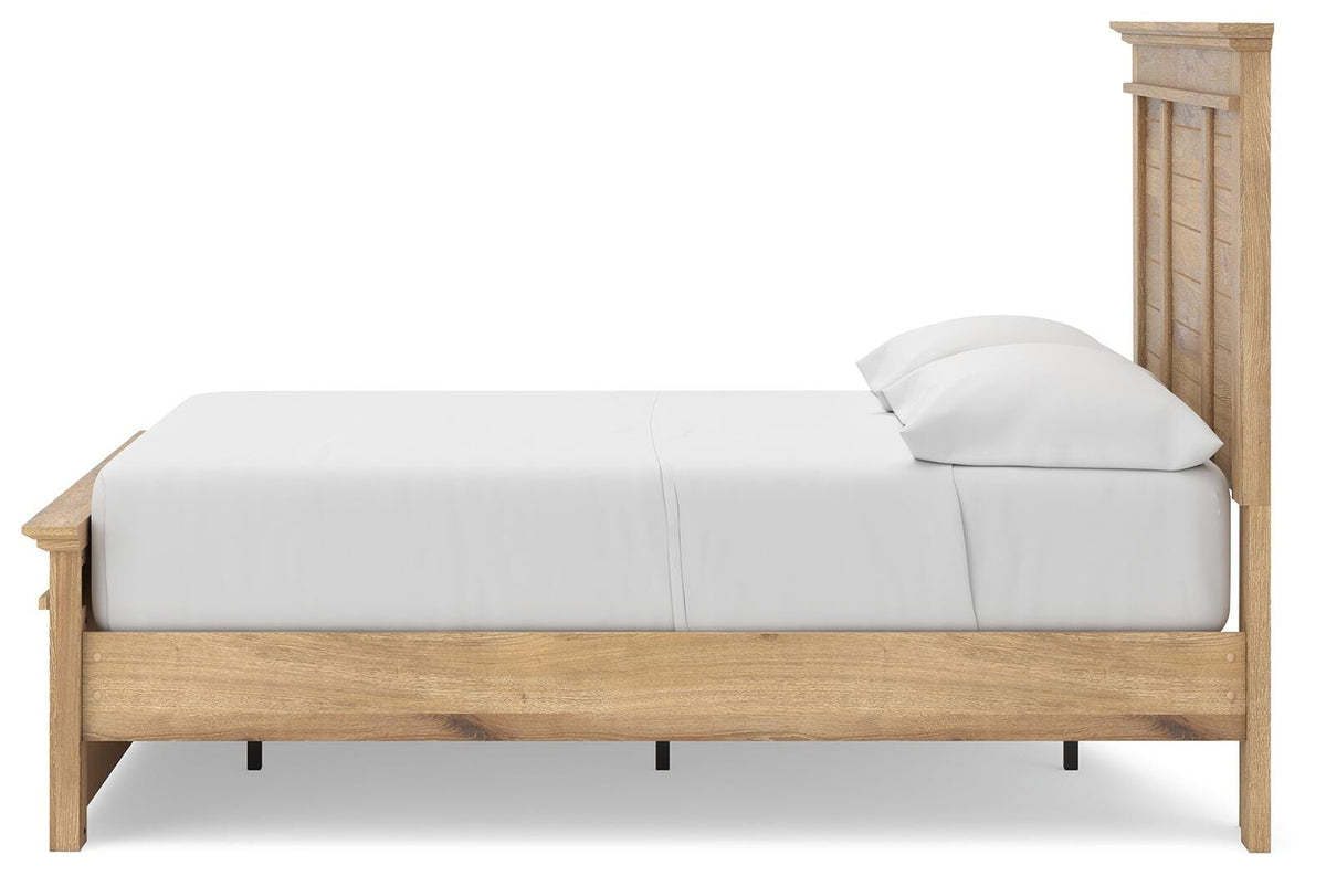 Makidern Full Panel Storage Bed