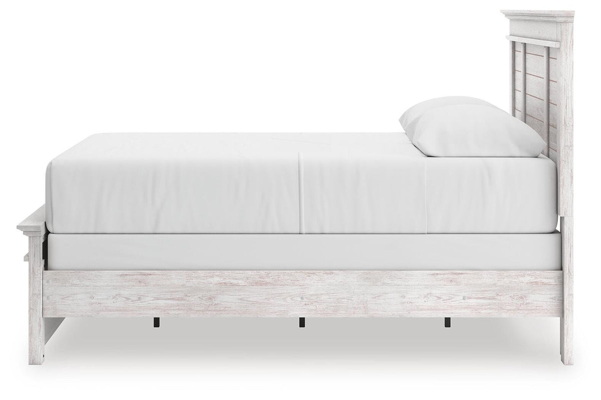 Makidern Queen Panel Bed, Dresser and Mirror
