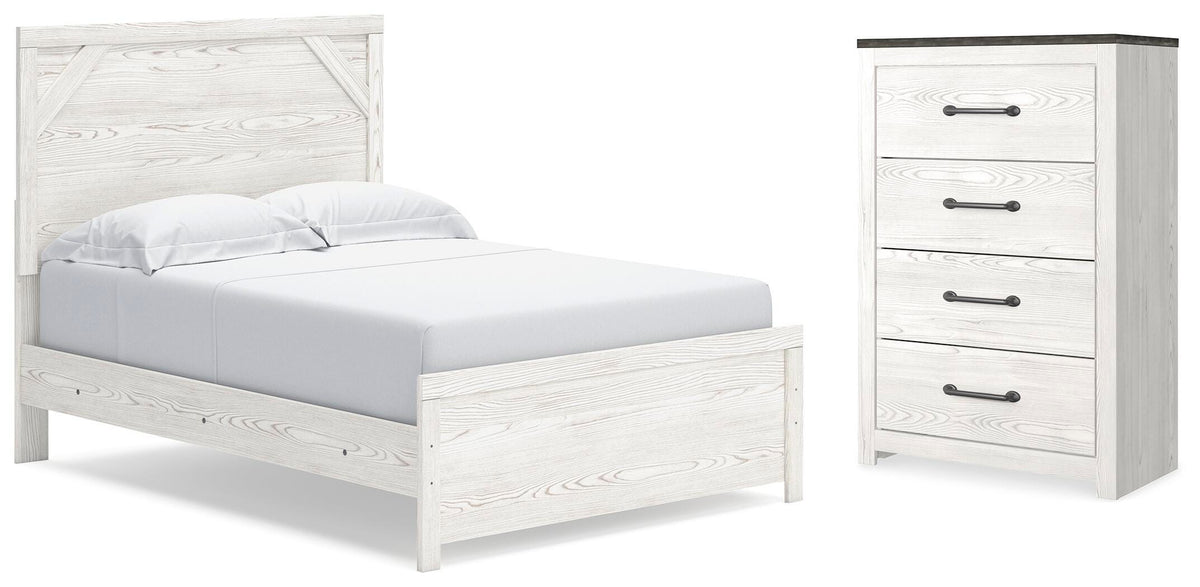 Gerridan Full Panel Bed and Chest
