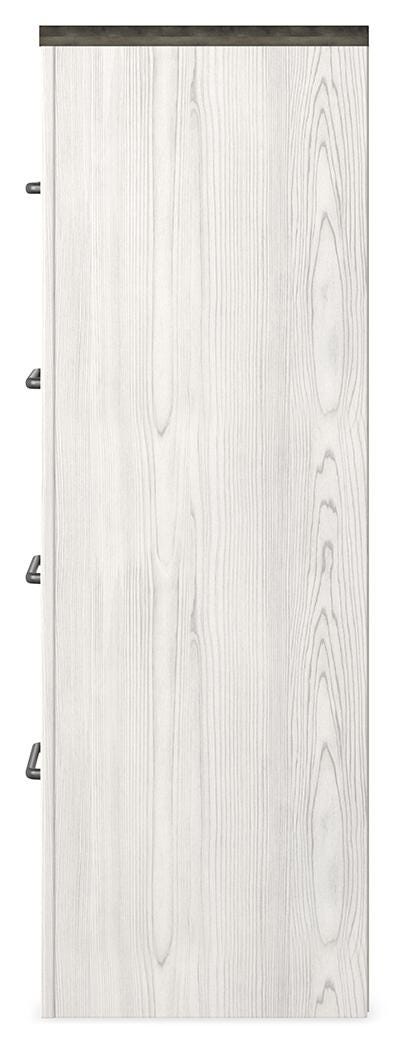 Gerridan King Panel Bed, Chest and Nightstand