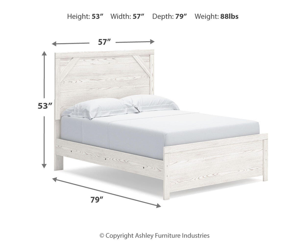 Gerridan Full Panel Bed, Dresser, Mirror and Nightstand