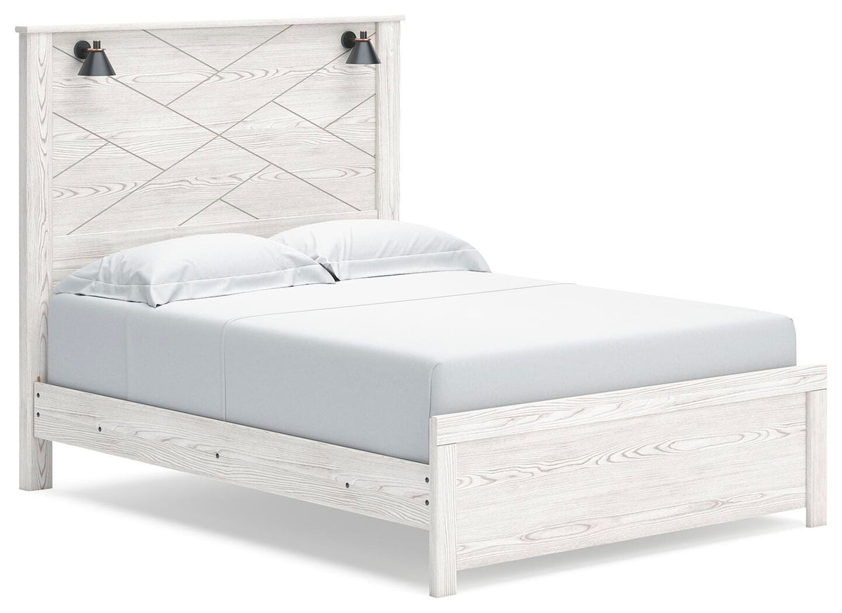 Gerridan Queen Panel Bed, Dresser, Mirror, and 2 Nightstands
