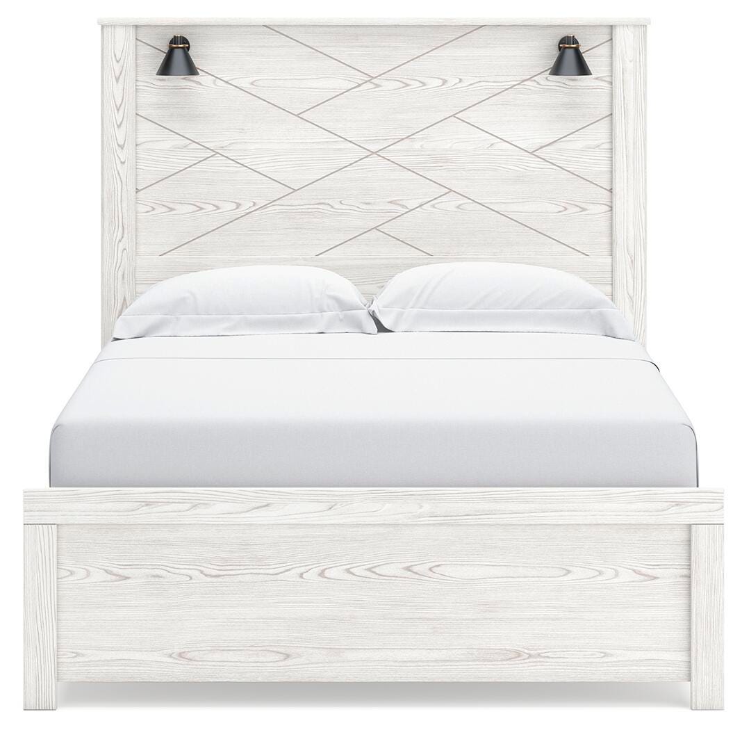Gerridan Queen Panel Bed, Dresser, Mirror, and Nightstand