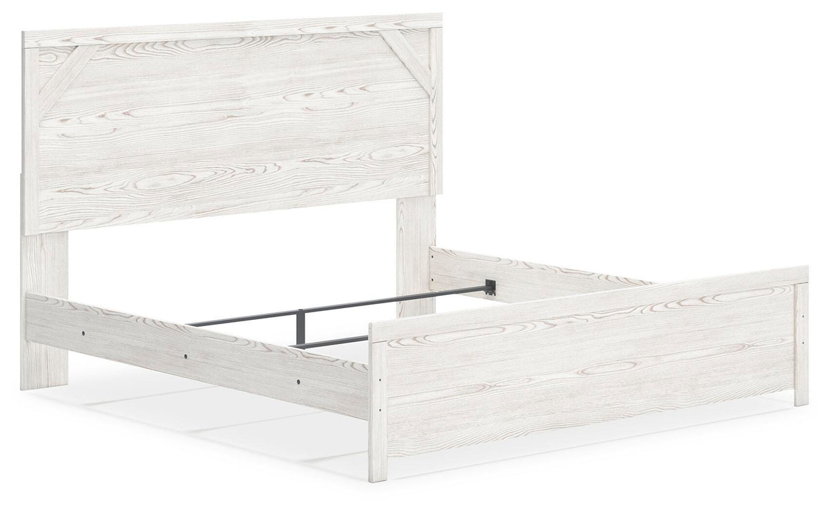 Gerridan King Panel Bed, Dresser and 2 Nightstands