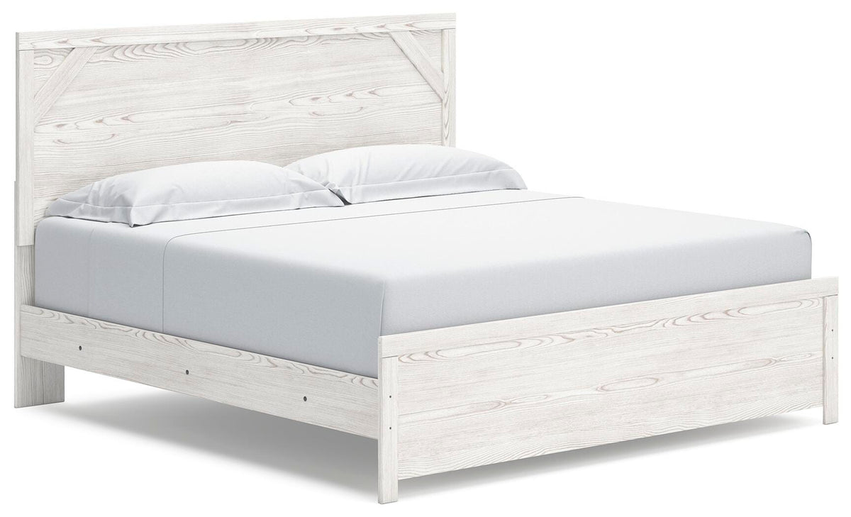 Gerridan King Panel Bed, Dresser and 2 Nightstands