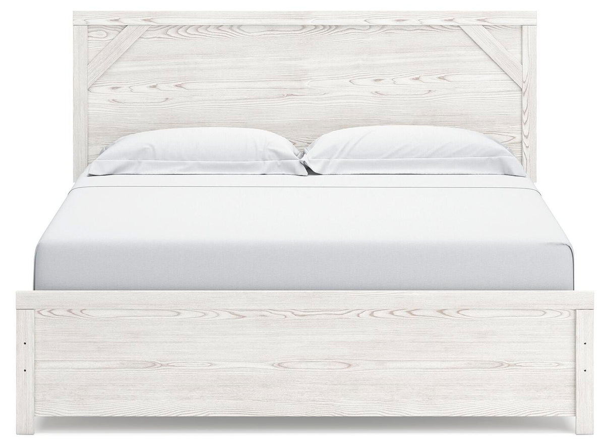 Gerridan King Panel Bed, Chest and Nightstand