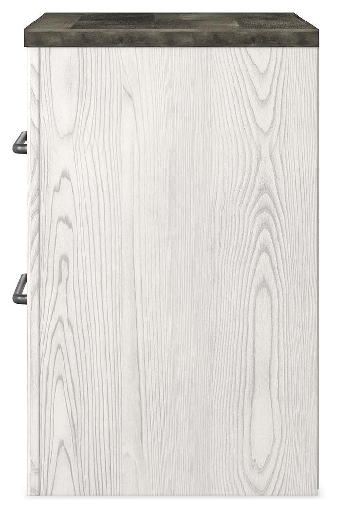 Gerridan King Panel Bed, Dresser, Mirror and 2 Nightstands