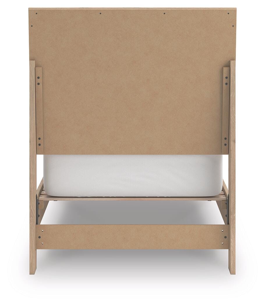 Cielden Twin Panel Bed, Dresser and Mirror