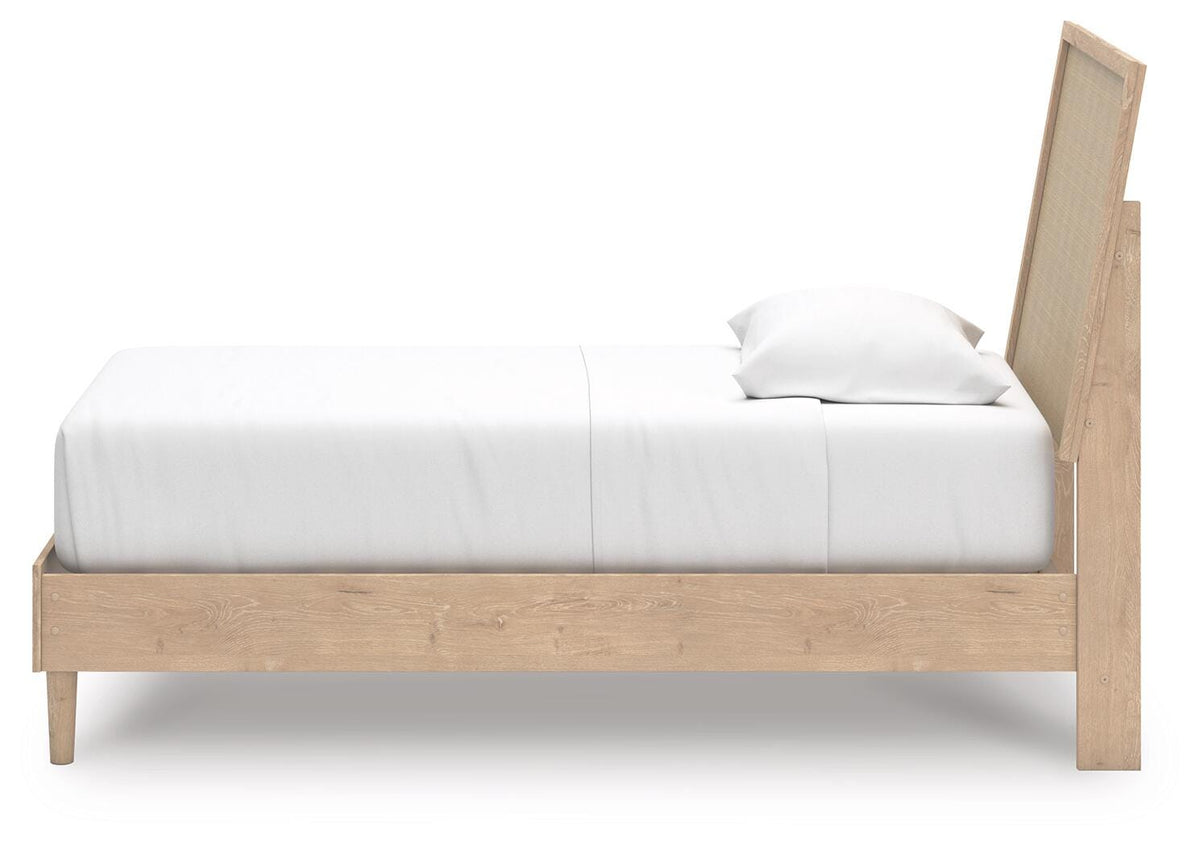 Cielden Twin Panel Bed, Dresser and Mirror