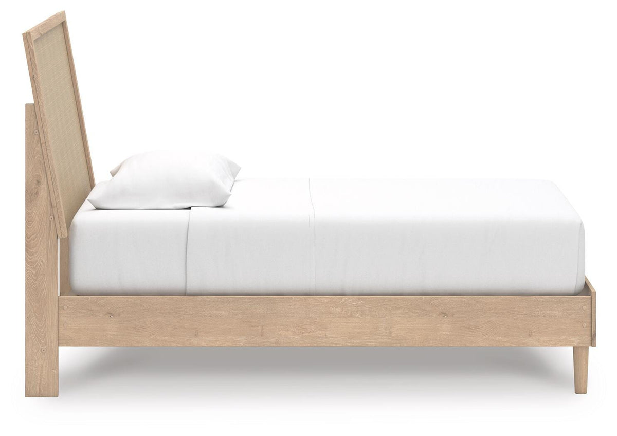 Cielden Twin Panel Bed, Dresser and Mirror