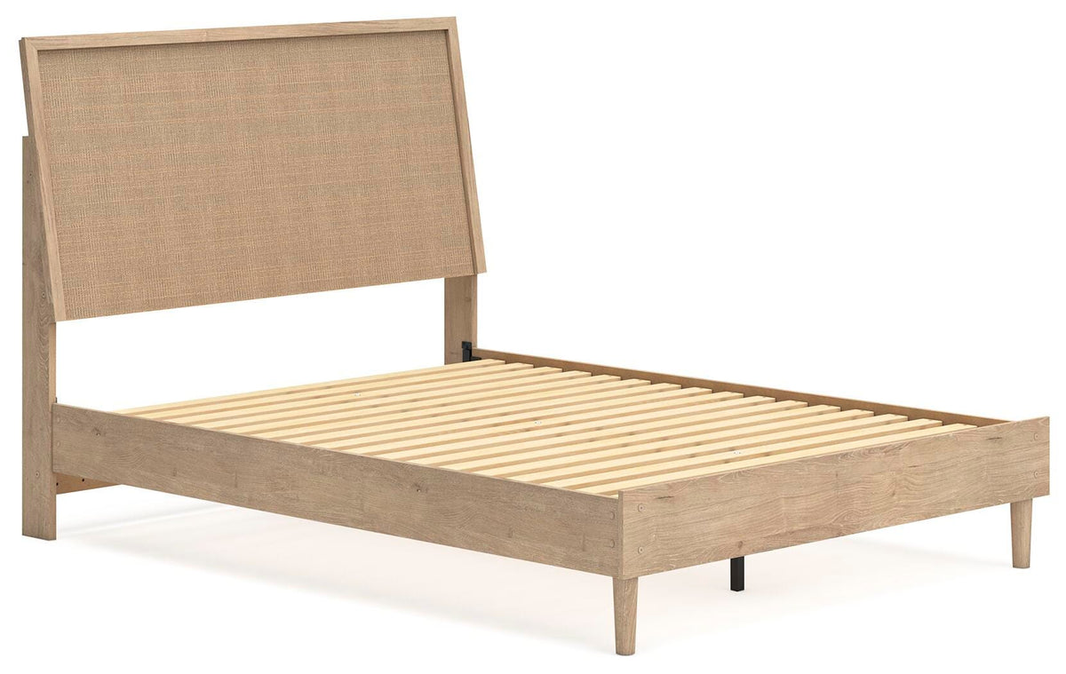 Cielden Queen Panel Bed, Dresser and Nightstand