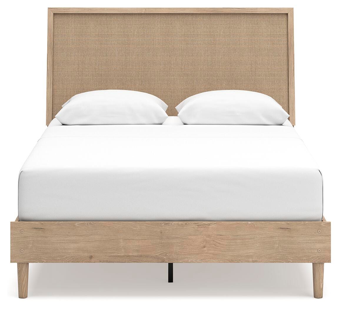Cielden Queen Panel Bed, Dresser, Mirror and Nightstand